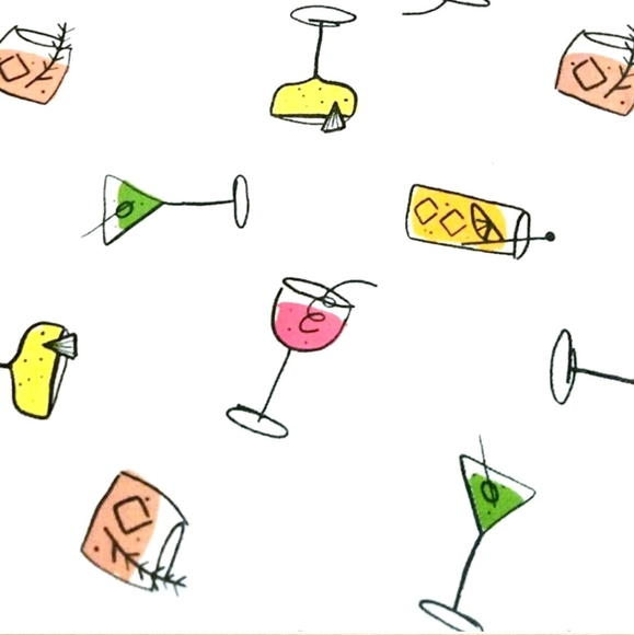 Teenieweenies Cotton Placemats White Multi Print Set Of 4 - Picture 4 of 8